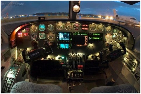 414 Chancellor Cockpit